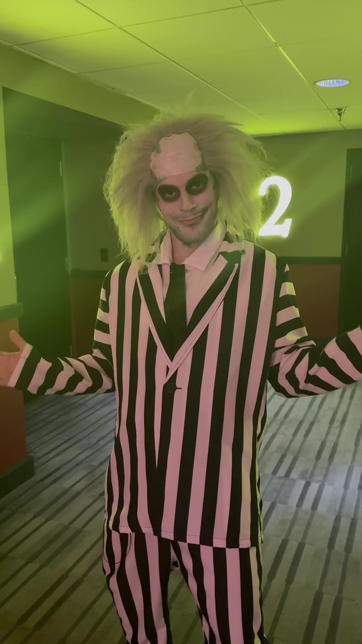 Bring the ghost with the most to life with our exclusive Men's Beetlejuice Costume! This iconic ensemble captures the eccentric charm of the beloved character from the classic film.